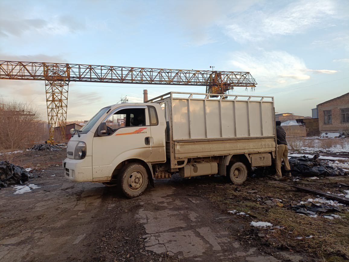 На промышленном объекте